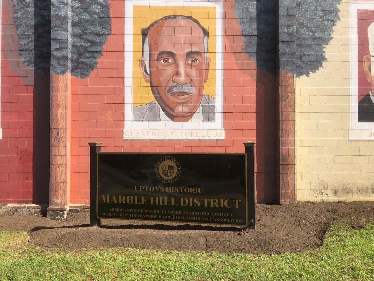Flower Bed Prepared at Historic Marble Hill image